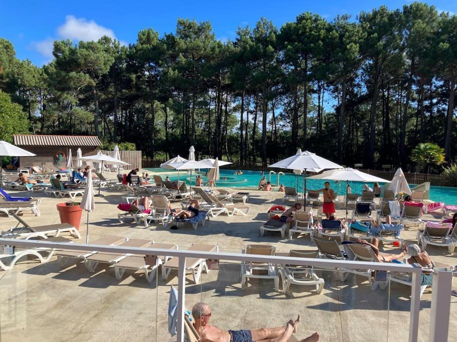 Appart' Dans Les Pins, Ocean, Lac, Piscine Lacanau Exterior photo